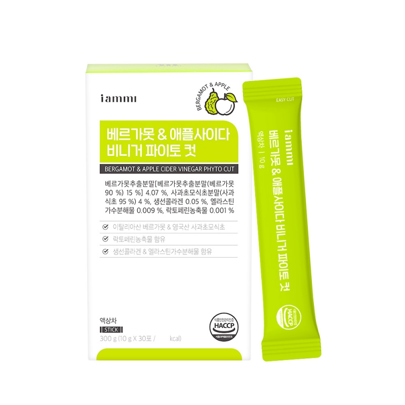 [iamme] (1+1) 베르가못 & 애사비 파이토컷 10g x 30포 상품이미지