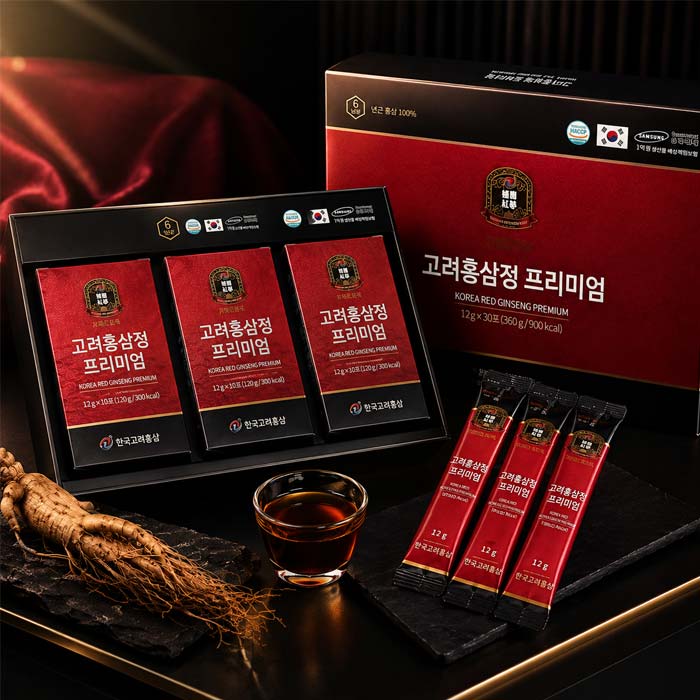 고려홍삼정 프리미엄 스틱 12g x 30g(쇼핑백동봉) 상품이미지