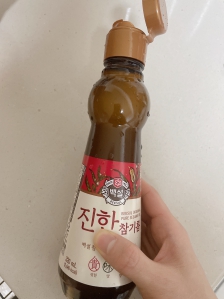 참기름병 분리배출(복합재질)