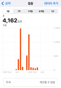 오늘도 걷기로 건강 챙기기