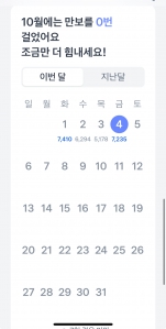 칠천보 걷기