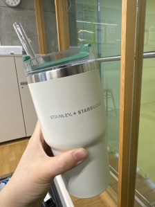 텀블러 사용하기!!!!