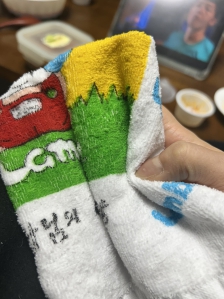 손수건챙기기