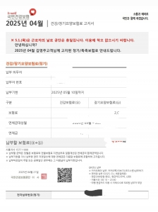 국민연금도 이제는 모바일청구서로!!