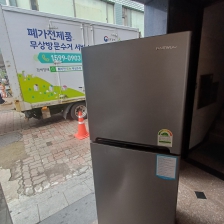 냉장고 배출 인증사진입니다~!