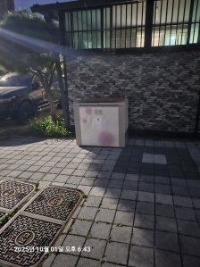 김치냉장고 배출했어요~