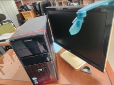 무거운 pc 수거완료