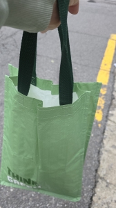 평상시 장바구니를 사용해요