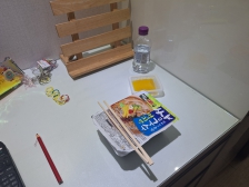 수업중간에 끼니때우기