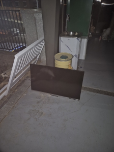 40인치 디스플레이 폐가전 수거완료!