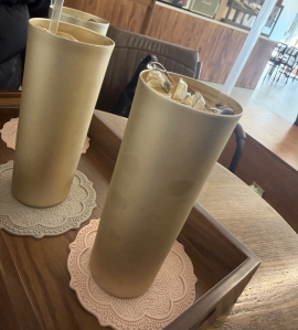 매장컵 이용하기!