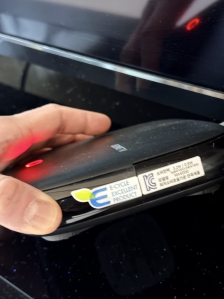 MA4000 셋톱박스 사용 중