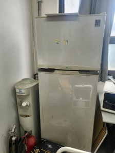 냉장고 수거요망