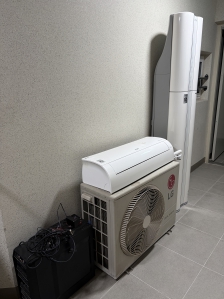 이사로 인해 폐가전배출!