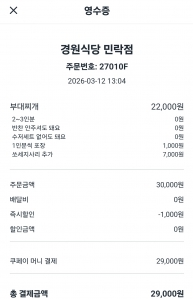 일회용수저 젓가락 안받기